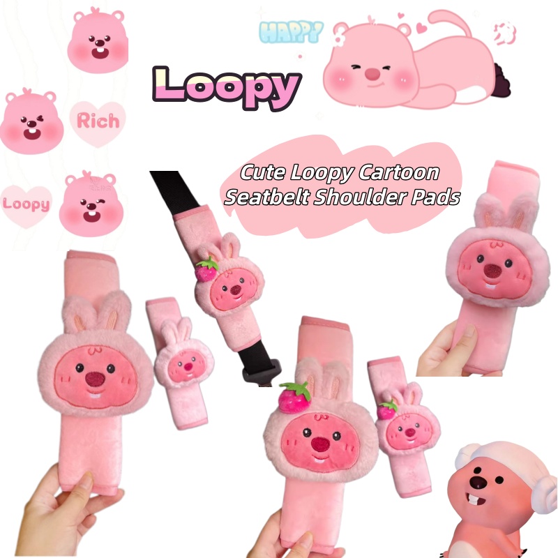 Car Accessories You Need - Cartoon-süßer kleiner Biber Loopy Plüschpuppe, kreativer