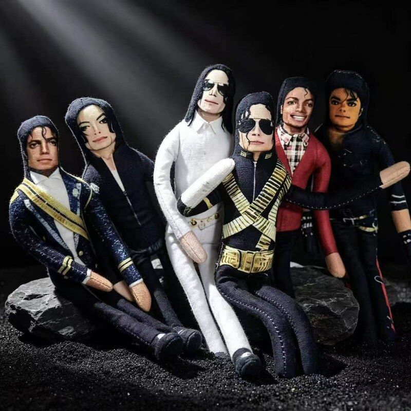 Car Accessories Etsy - Michael Jackson Berühmter Sänger Cosplay Requisiten-Puppe