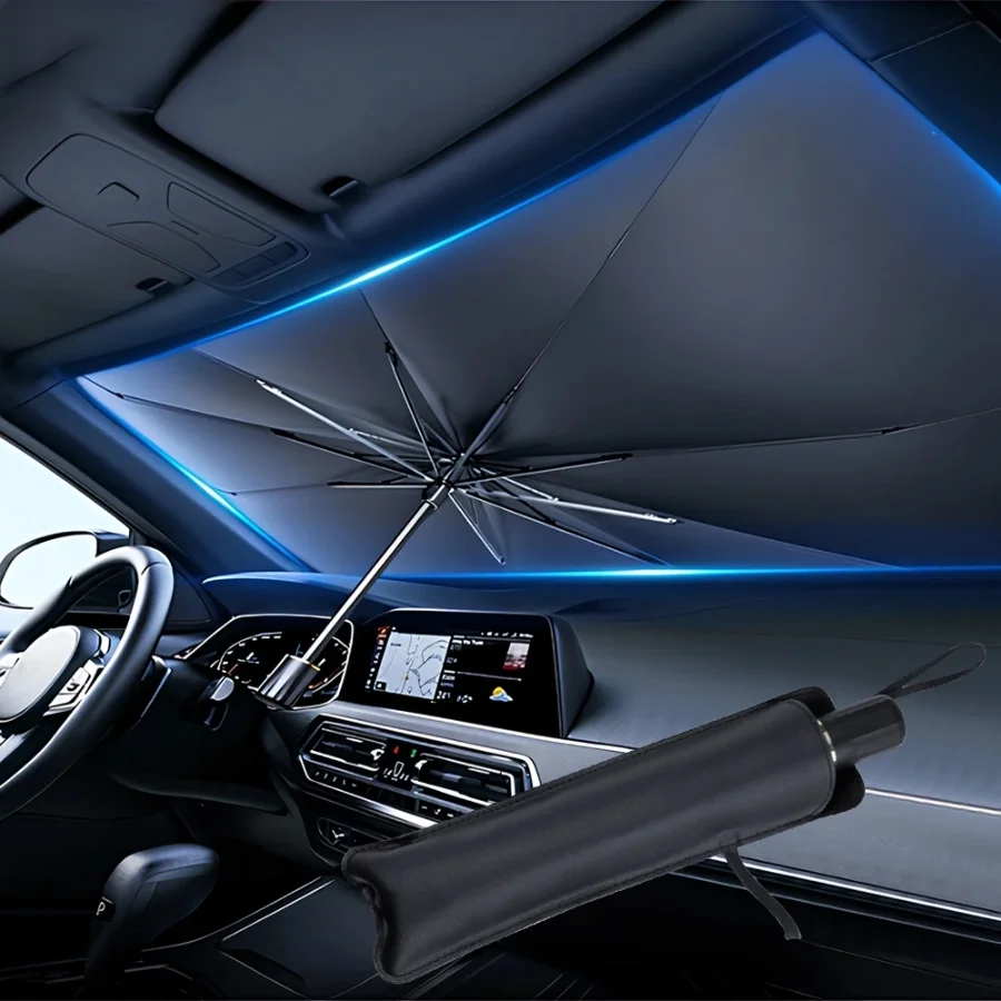 Car Accessories You Need - Multifunktionaler, praktischer, faltbarer Sonnenschutz für die
