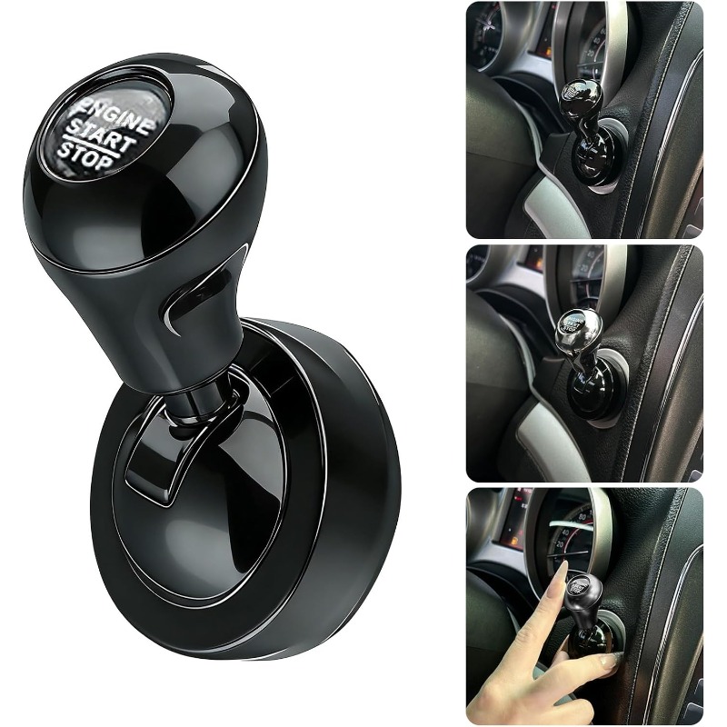 Car Accessories Etsy - Retro-Joystick-Dekoration Auto-Ein-Knopf-Startknopf Push-to-Start Schalthebel Auto-Innenausstattung Geschenk