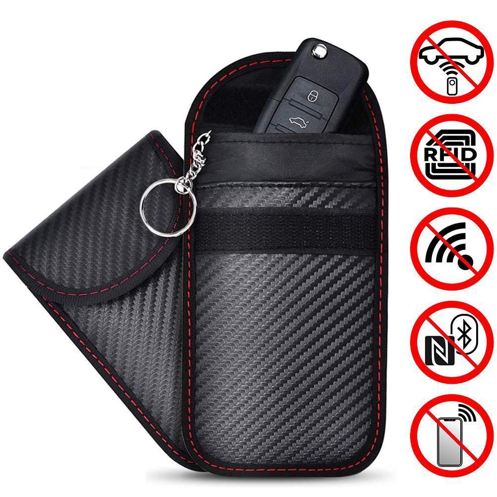 Karte Auto Schlüssel Fall FOB  – Car Key Signal Blocker Bewertung und Preis