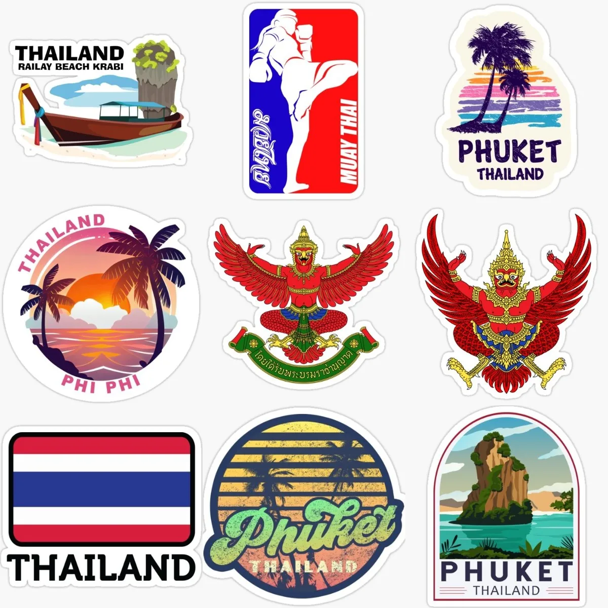 T Thailand Flagge Landschaft E – Car Accessories Thailand Bewertung und Preis