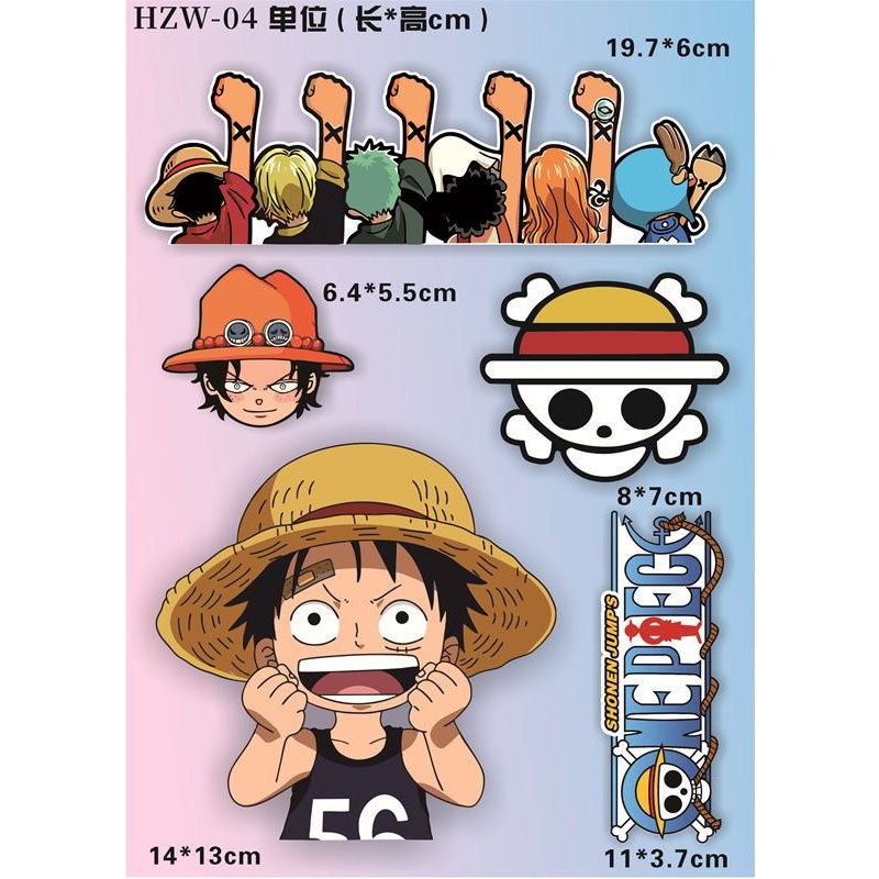 One Piece Aufkleber für Elektr – Car Accessories Parts Bewertung und Preis