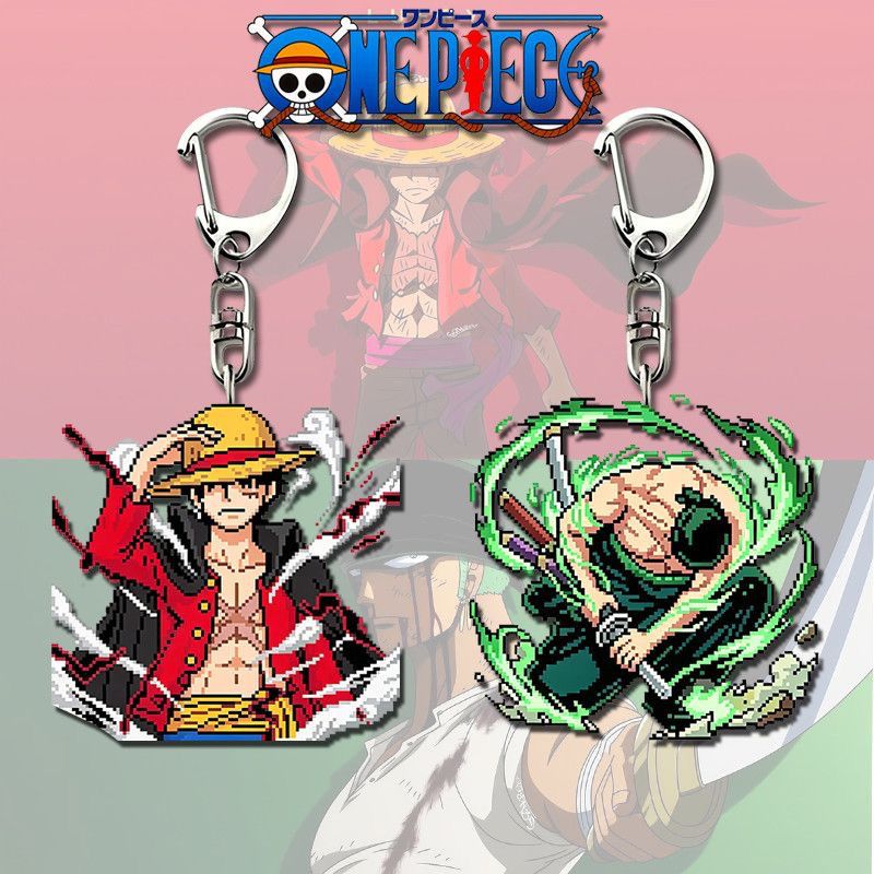 Cartoon One Piece Luffy Zoro A – Car Accessories Parts Bewertung und Preis