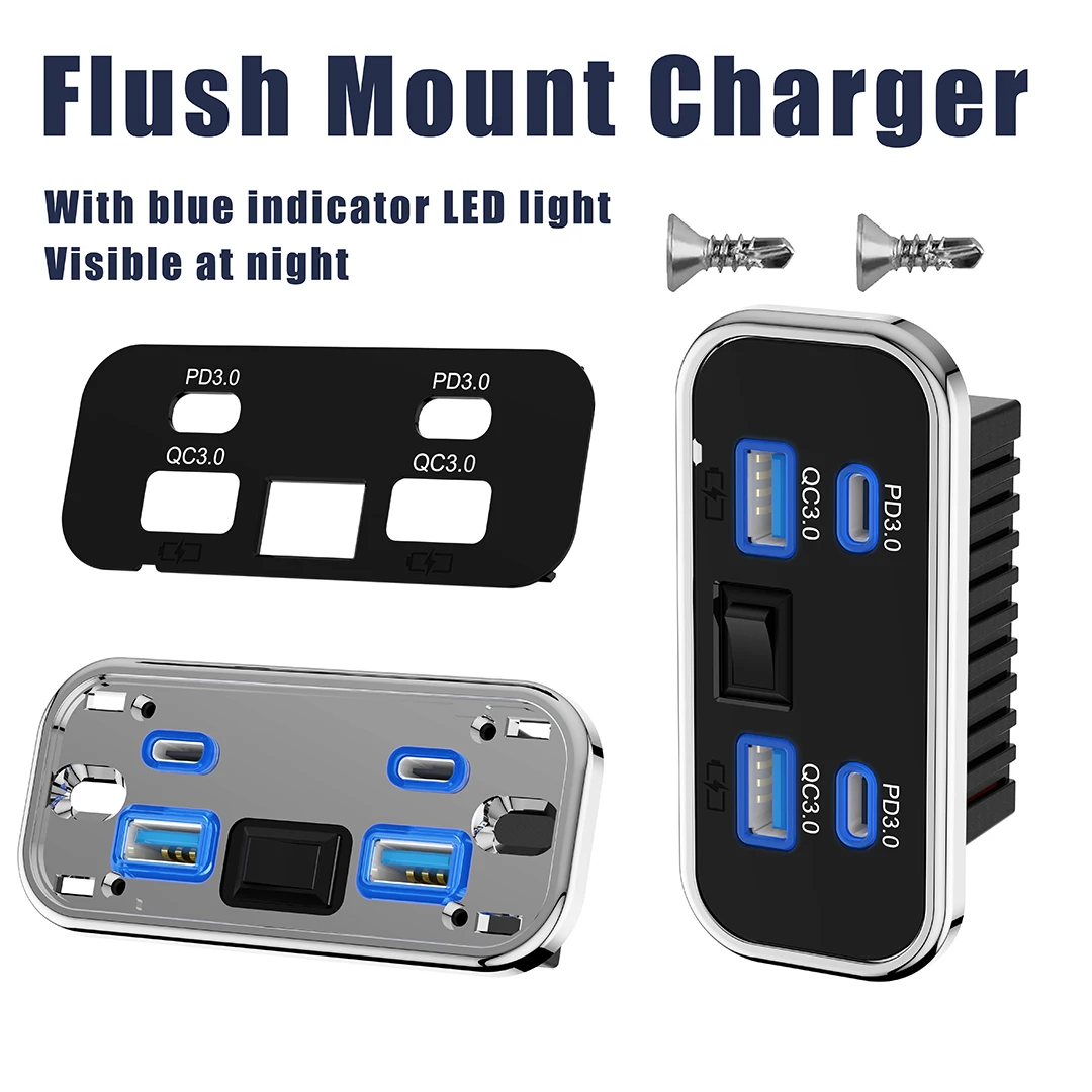 76 W Dual PD Dual QC3.0 Typ C  – Car Accessories Thailand Bewertung und Preis
