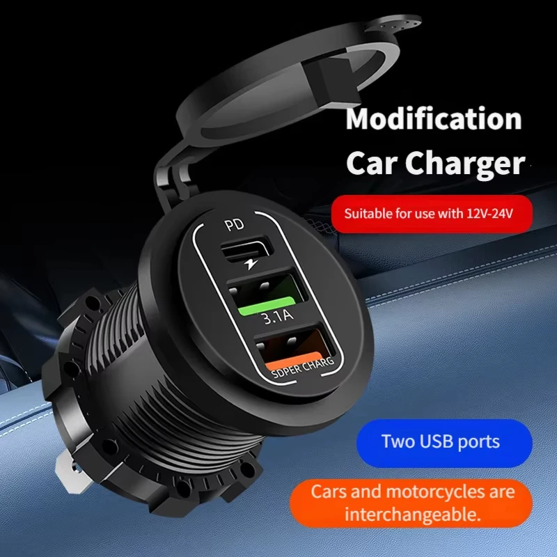 NEUE 3/4 Ports Dual PD Dual QC – Car Accessories Thailand Bewertung und Preis