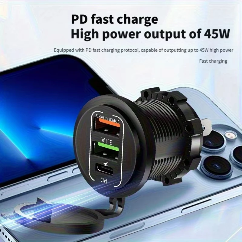 NEUE 3/4 Ports Dual PD Dual QC – Car Accessories Thailand Bewertung und Preis