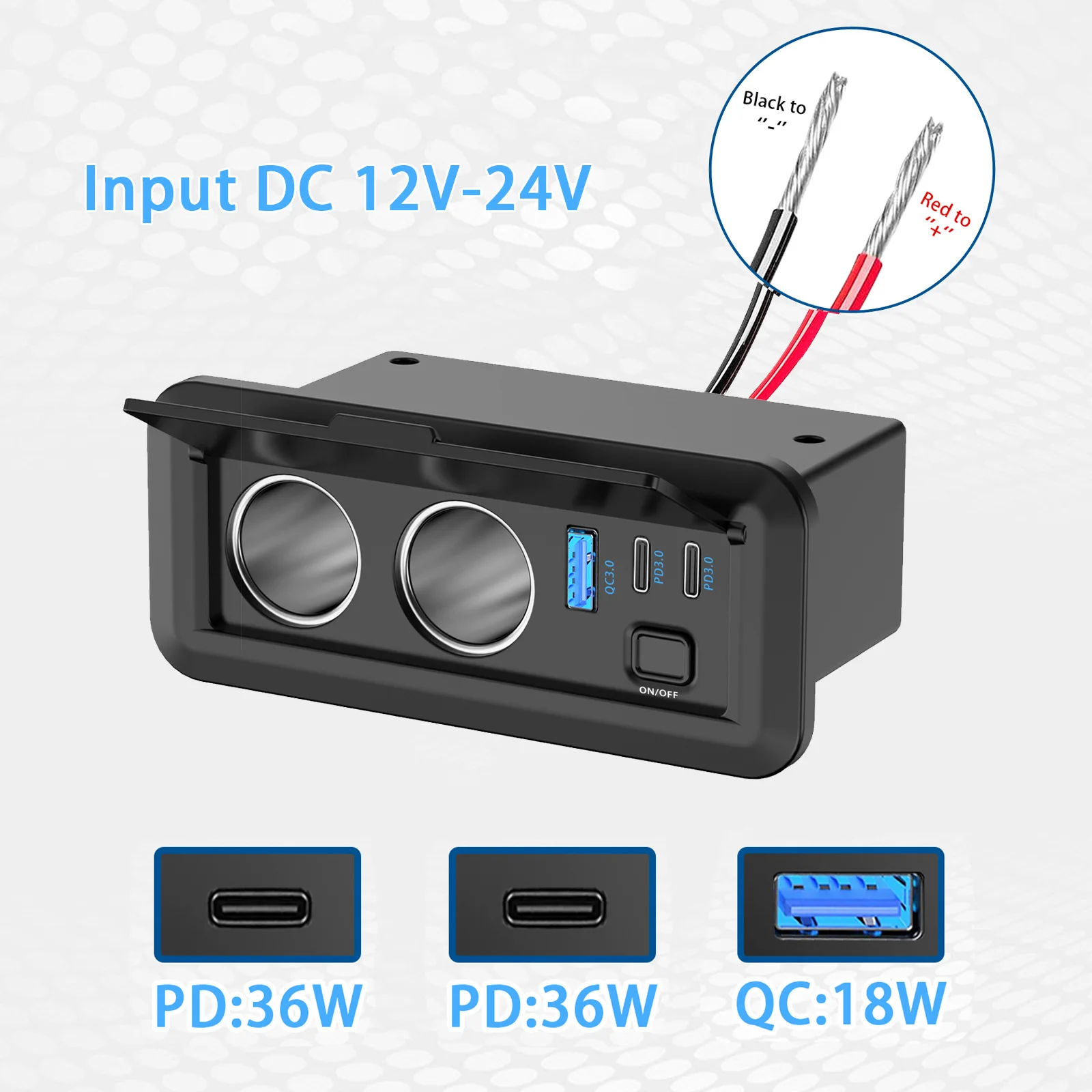 NEUES 12V QC3.0 & Dual PD3.0 A – Car Accessories Thailand Bewertung und Preis