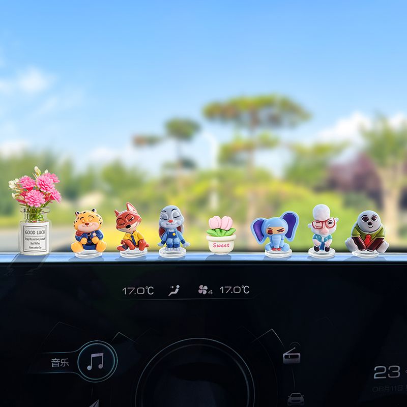 Zootopia Cartoon-Auto-Ornament – Car Accessories Etsy Bewertung und Preis