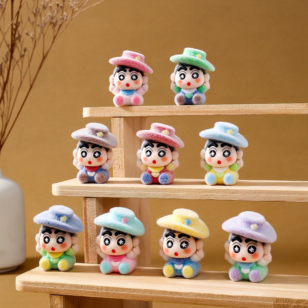 Neue beflockte Denim-Shin-Chan – Car Accessories Etsy Bewertung und Preis