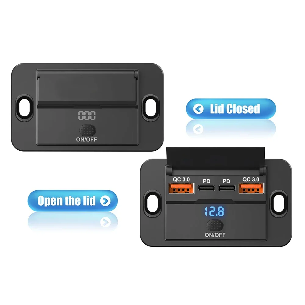 Auto-Ladeadapter mit Schalter, – Car Accessories Thailand Bewertung und Preis