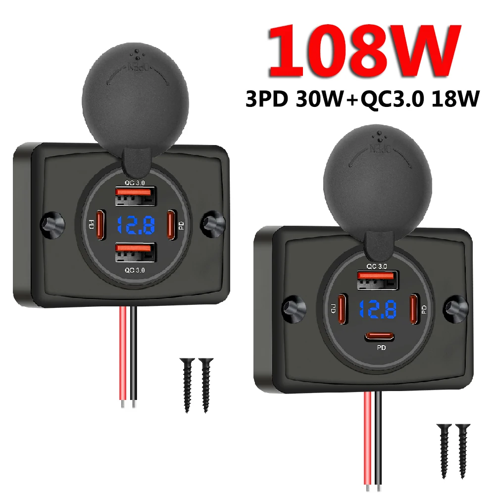 108W Auto-Ladegerät 12V/24V Wa – Car Accessories Thailand Bewertung und Preis