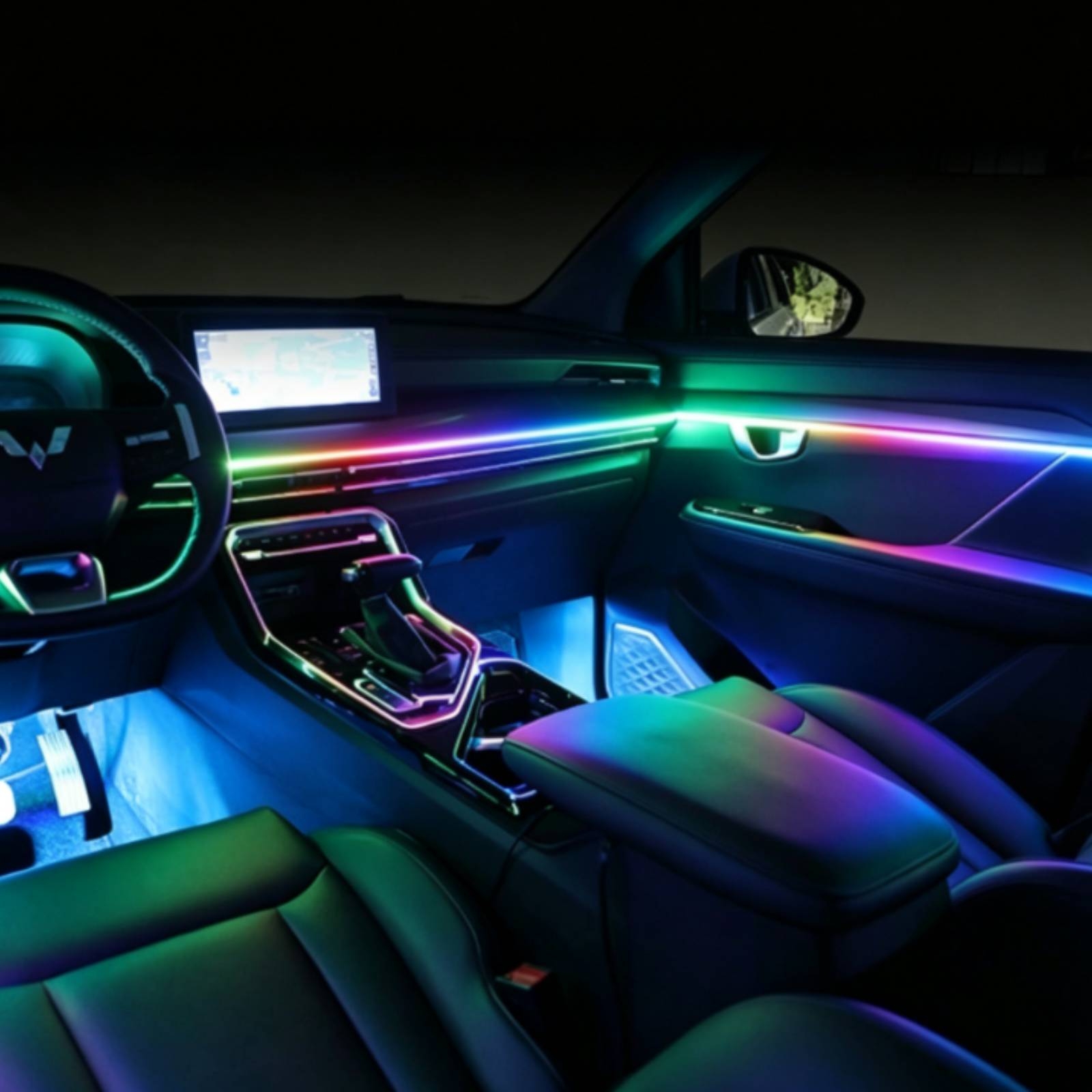 6-teiliges Acryl-Innenraum-LED – Led Interior Ambient Light Bewertung und Preis